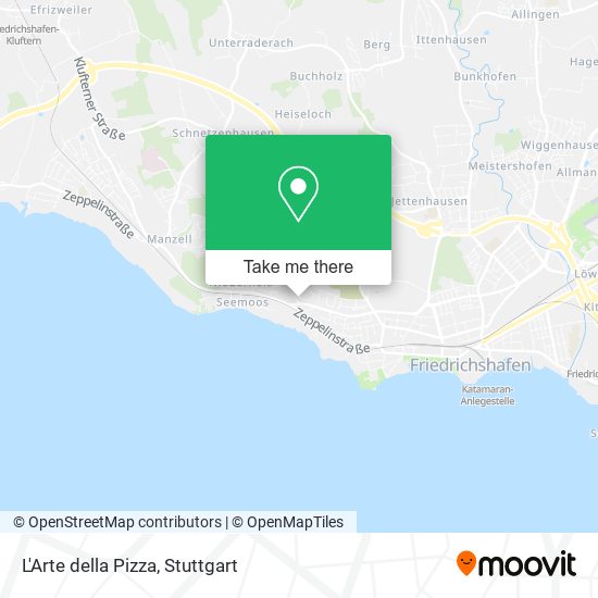 Карта L'Arte della Pizza