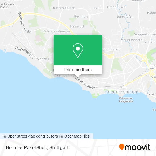 Карта Hermes PaketShop