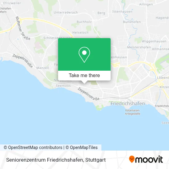 Seniorenzentrum Friedrichshafen map