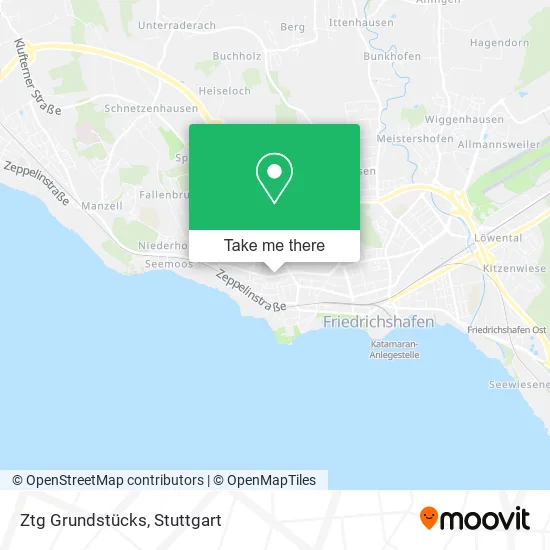 Карта Ztg Grundstücks