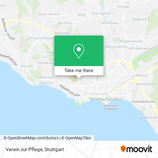 Карта Verein zur Pflege