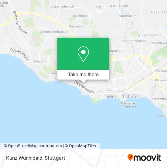 Карта Kunz Wunnibald