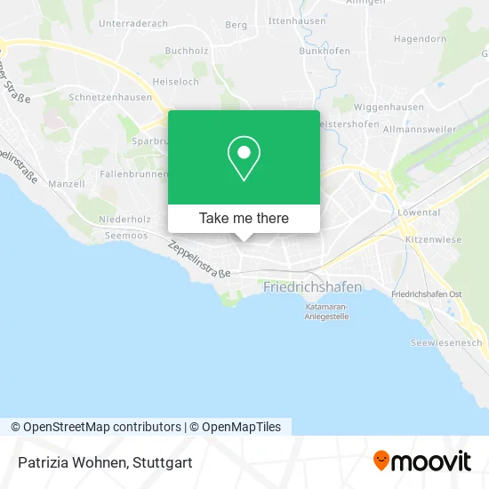 Карта Patrizia Wohnen