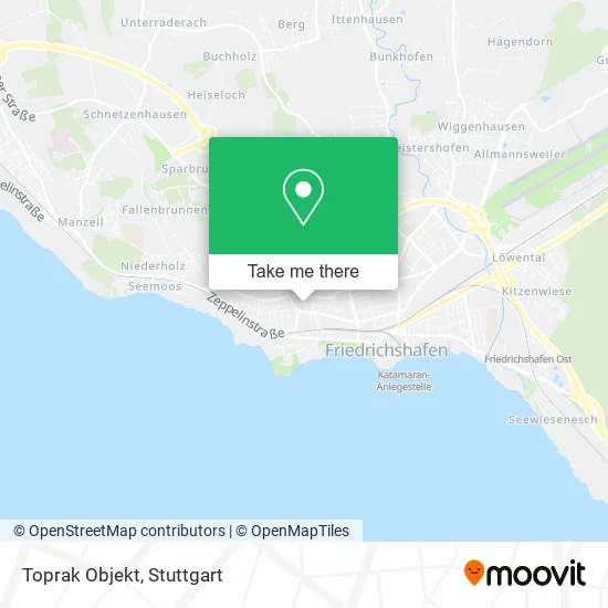 Карта Toprak Objekt