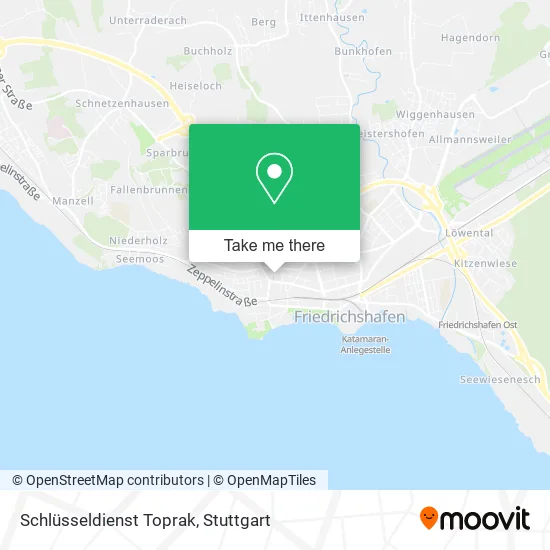 Карта Schlüsseldienst Toprak