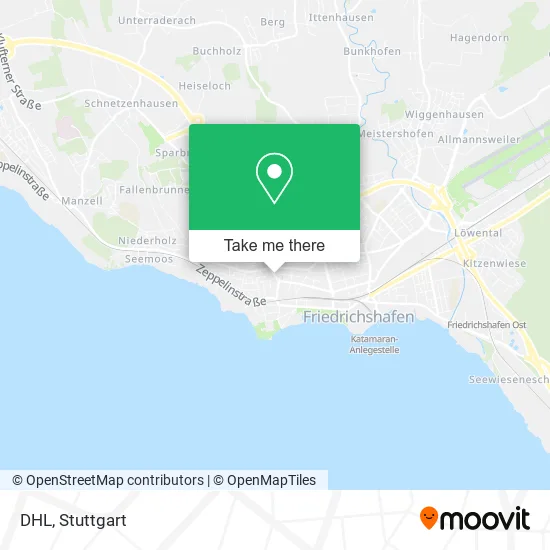 Карта DHL