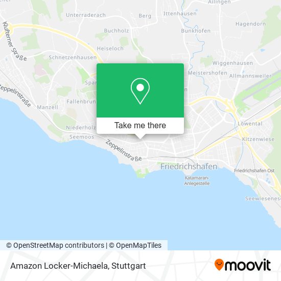 Карта Amazon Locker-Michaela