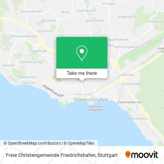 Freie Christengemeinde Friedrichshafen map