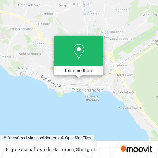 Карта Ergo Geschäftsstelle Hartmann