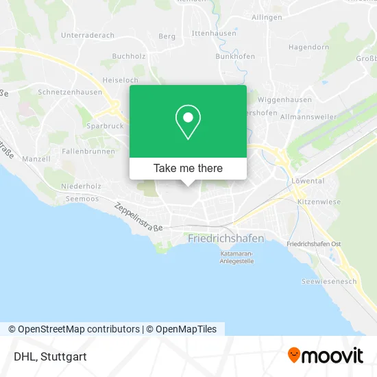 Карта DHL