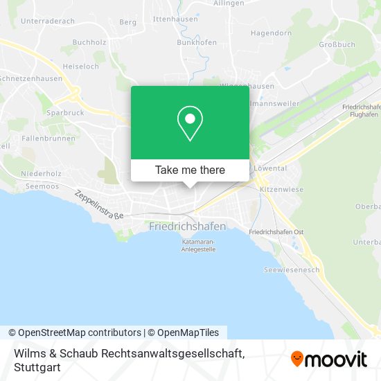 Карта Wilms & Schaub Rechtsanwaltsgesellschaft