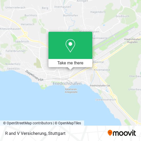 R and V Versicherung map