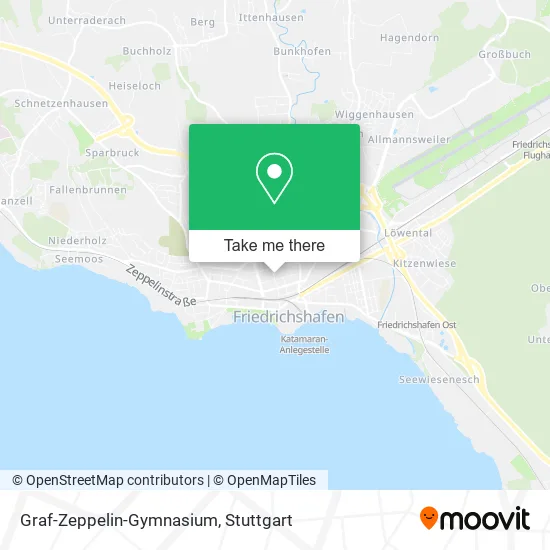 Карта Graf-Zeppelin-Gymnasium