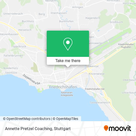 Annette Pretzel Coaching map