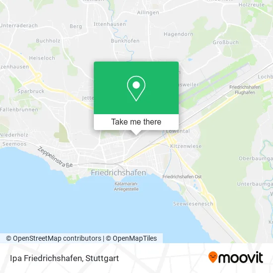 Карта Ipa Friedrichshafen