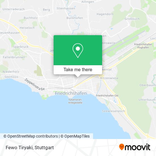 Карта Fewo Tiryaki
