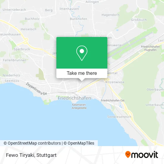Карта Fewo Tiryaki