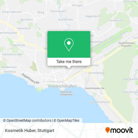 Kosmetik Huber map