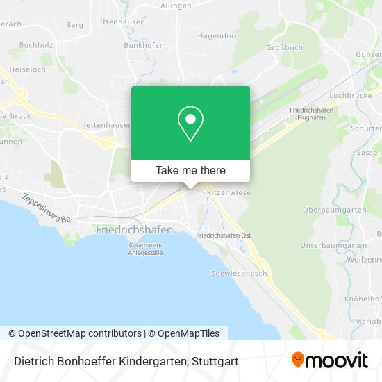 Dietrich Bonhoeffer Kindergarten map