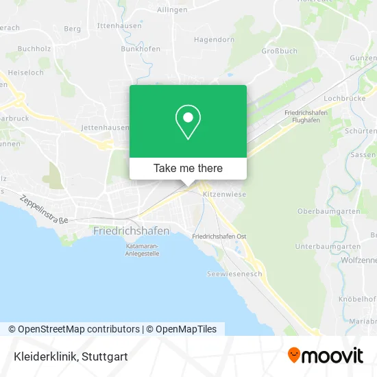 Карта Kleiderklinik