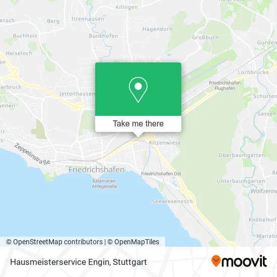 Карта Hausmeisterservice Engin