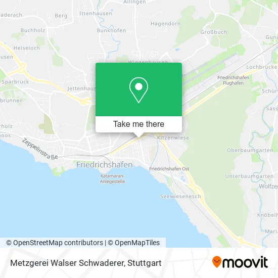 Карта Metzgerei Walser Schwaderer