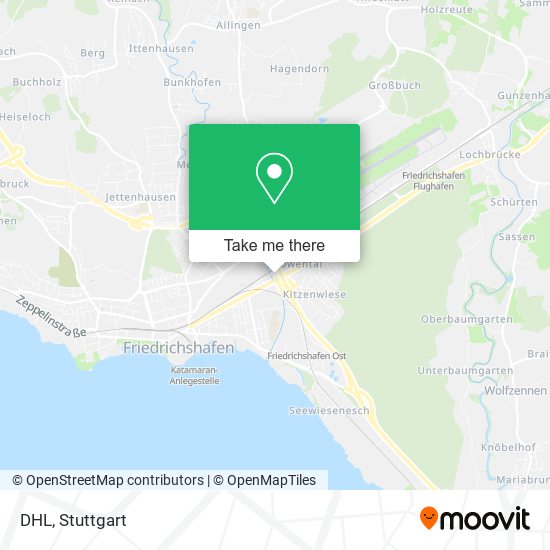 Карта DHL