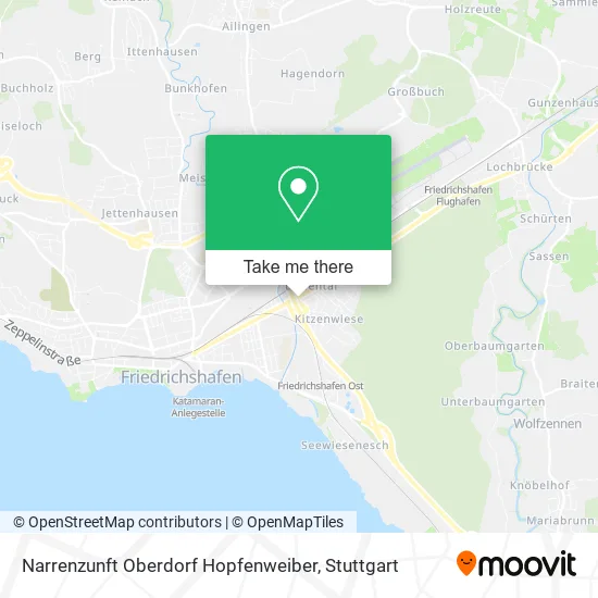 Карта Narrenzunft Oberdorf Hopfenweiber