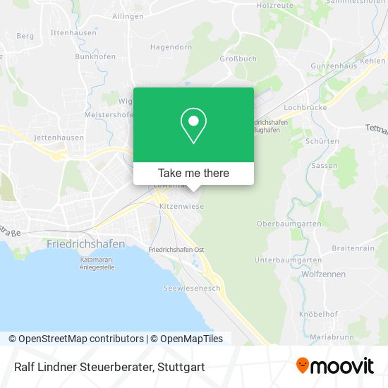 Ralf Lindner Steuerberater map
