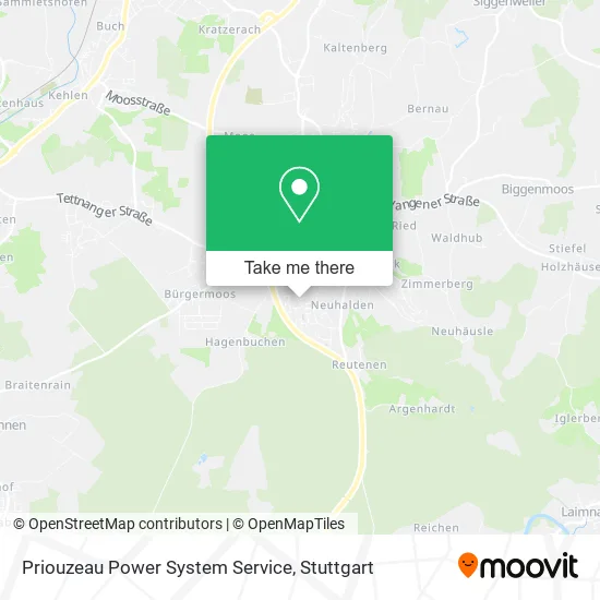 Карта Priouzeau Power System Service
