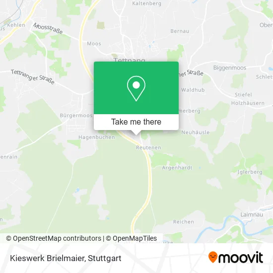 Карта Kieswerk Brielmaier