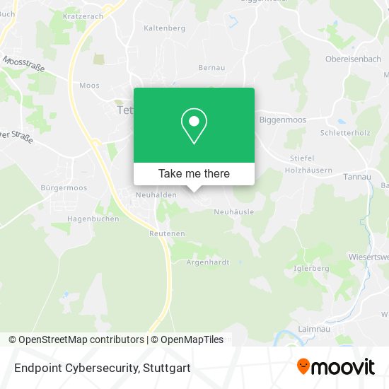 Endpoint Cybersecurity map