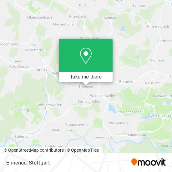 Карта Elmenau