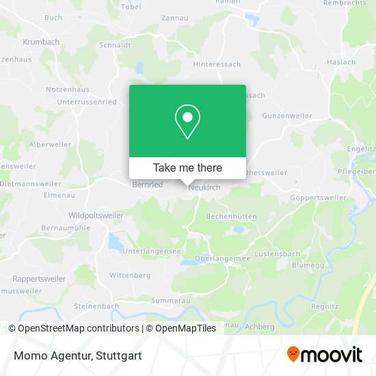 Momo Agentur map