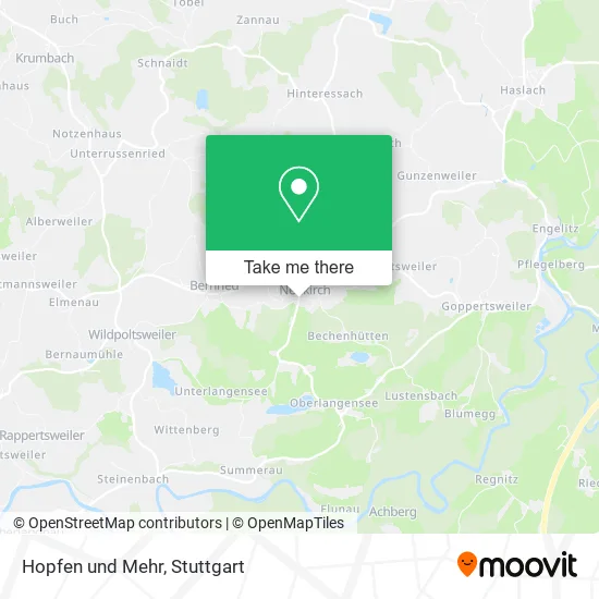 Карта Hopfen und Mehr