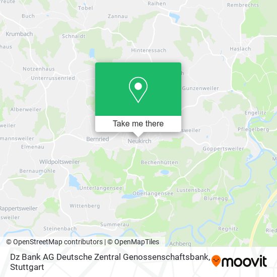 Карта Dz Bank AG Deutsche Zentral Genossenschaftsbank