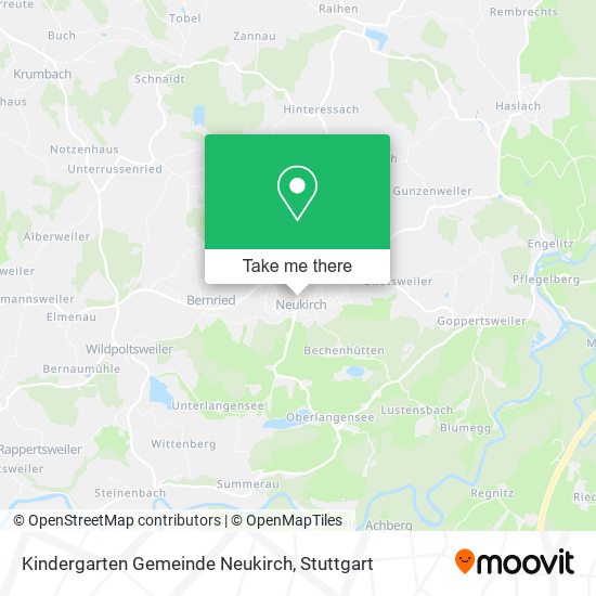 Kindergarten Gemeinde Neukirch map