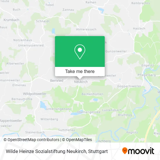 Карта Wilde Heinze Sozialstiftung Neukirch