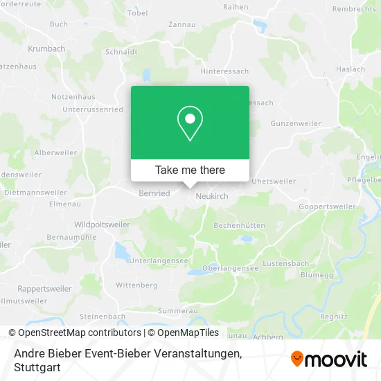 Карта Andre Bieber Event-Bieber Veranstaltungen