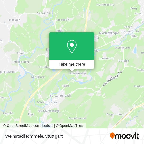 Карта Weinstadl Rimmele