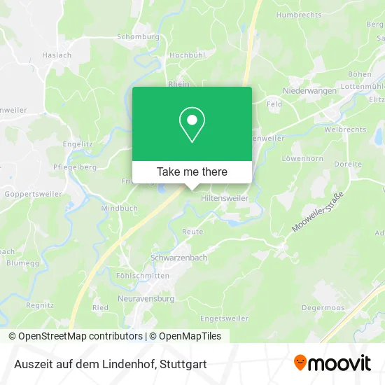 Карта Auszeit auf dem Lindenhof