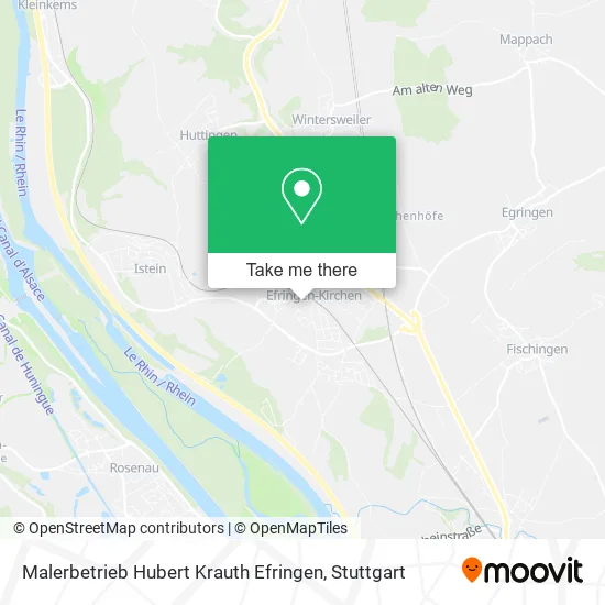 Карта Malerbetrieb Hubert Krauth Efringen