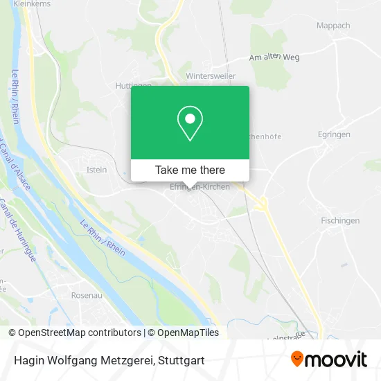 Карта Hagin Wolfgang Metzgerei