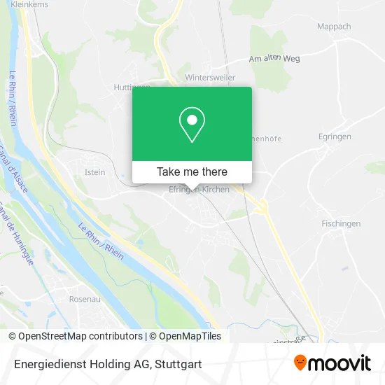 Карта Energiedienst Holding AG