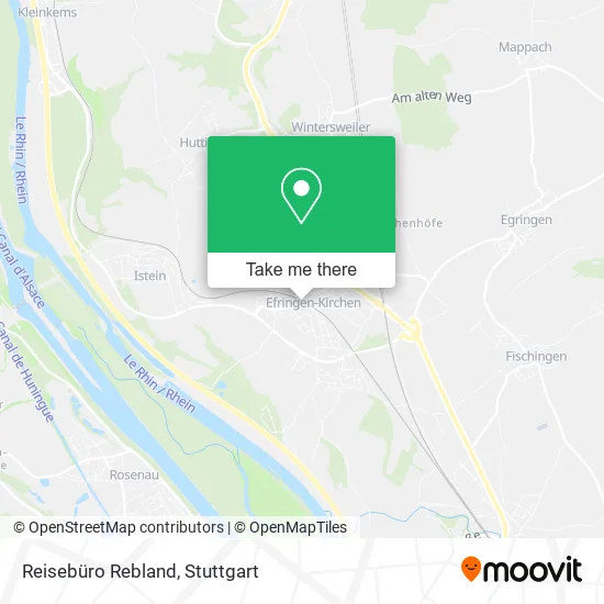 Карта Reisebüro Rebland