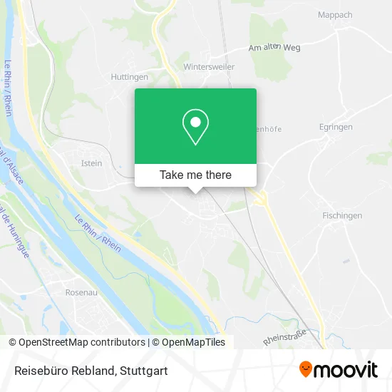 Карта Reisebüro Rebland