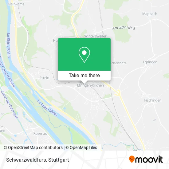 Карта Schwarzwaldfurs