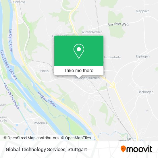 Global Technology Services map