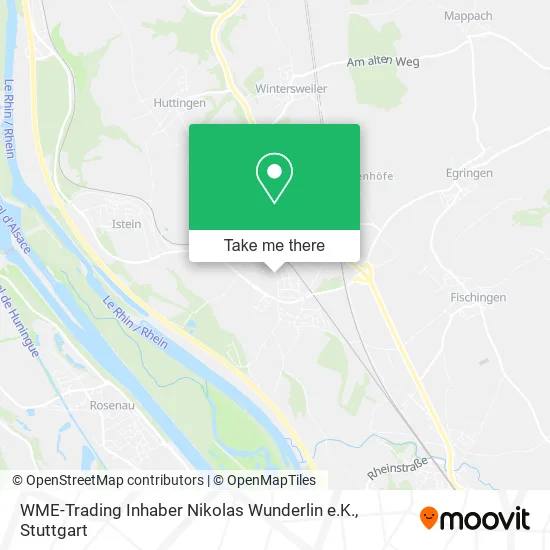 Карта WME-Trading Inhaber Nikolas Wunderlin e.K.
