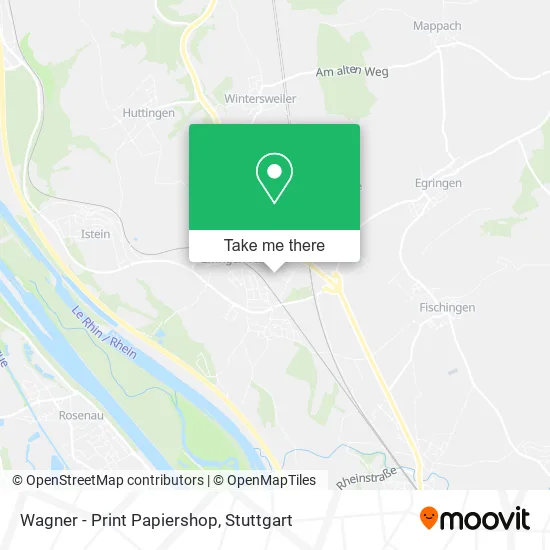 Карта Wagner - Print Papiershop